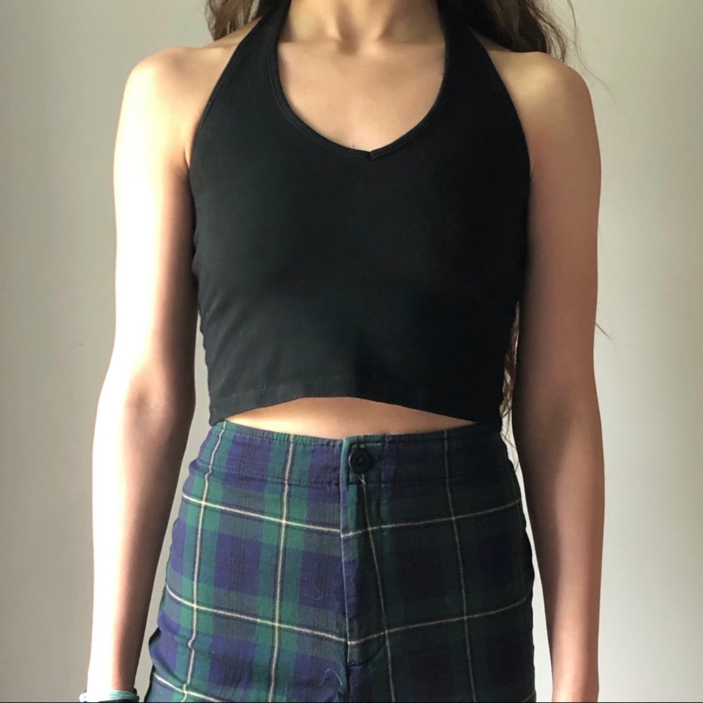[SOLD] Brandy Melville Black Alexis Halter top - Picture 4 of 6